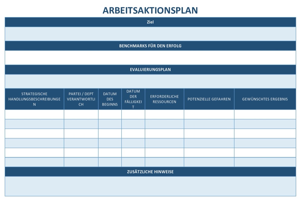 Work Plan German